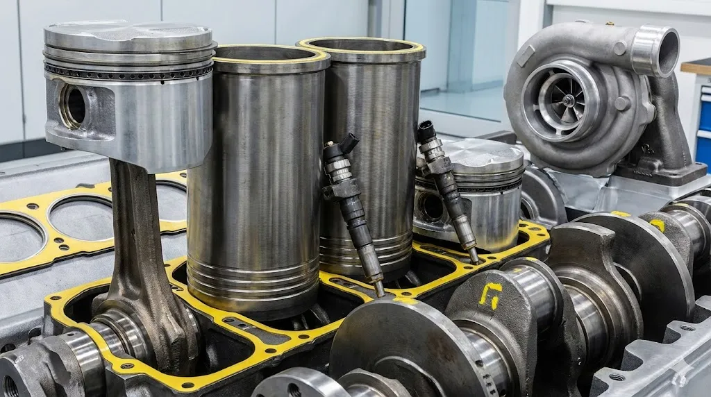 Элементы двигателя